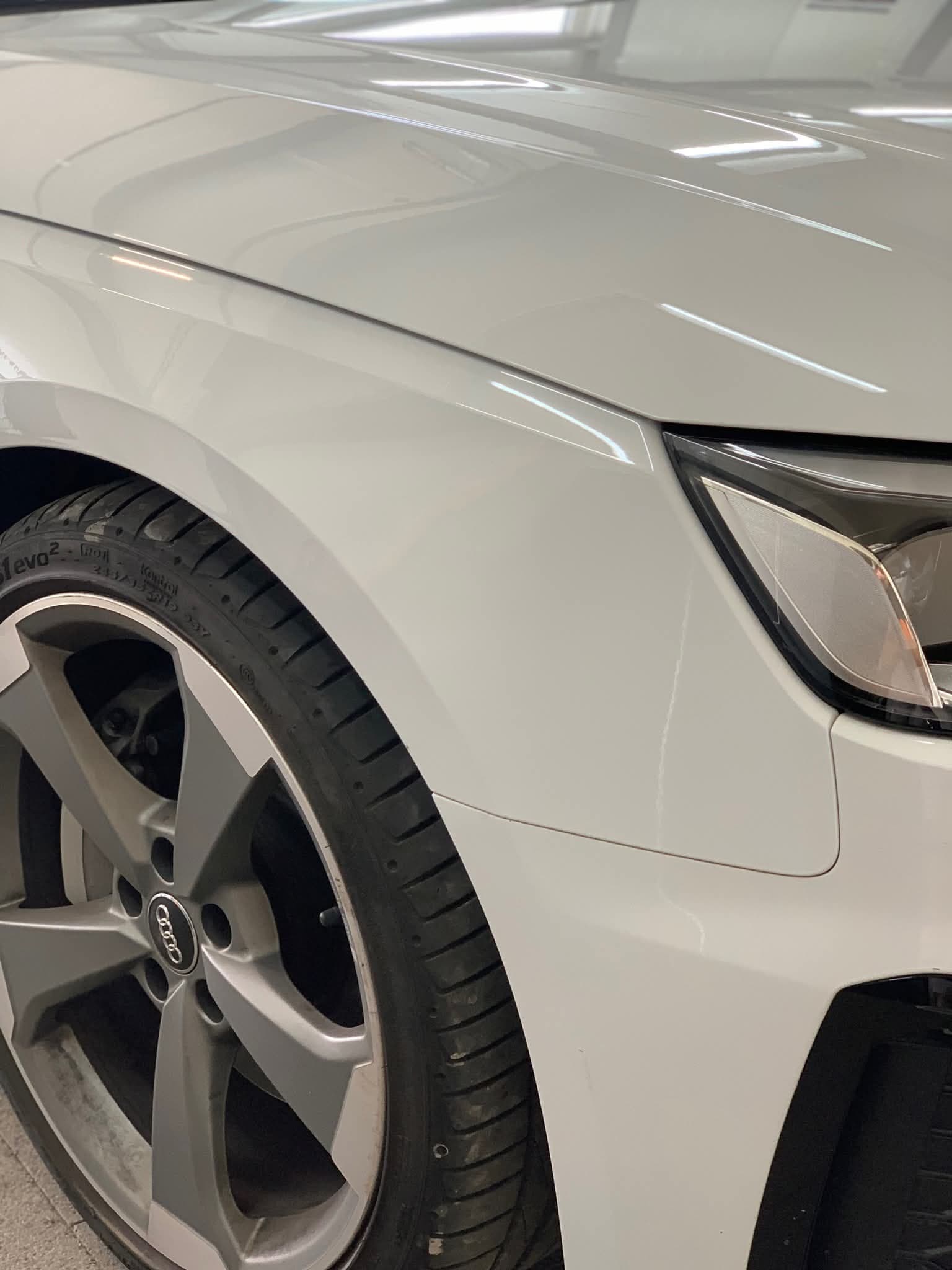 Błotnik po naprawie PDR